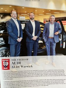 Automotive. The Face of Audi. Rhode Island Monthly 2023.