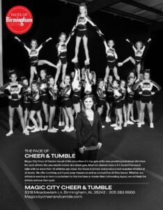 Face of Cheer and Tumble
