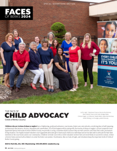 The Face of Child Advocacy (Berks County Living,2024)