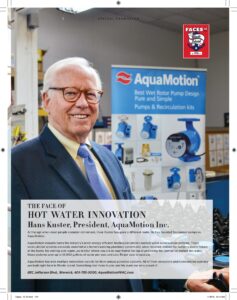 Face of Hot Water Innovation