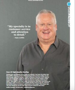 Face of High Quality Roofing