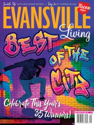 Evansville Magazine New cover Photo
